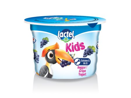 Lactel Kids Yogurt Grape 100g For Cheap