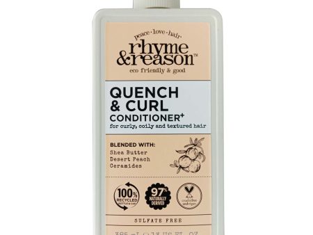 Rhyme & Reason Quench & Curl Hair Conditioner 358ml Online now