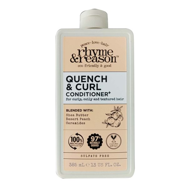 Rhyme & Reason Quench & Curl Hair Conditioner 358ml Online now