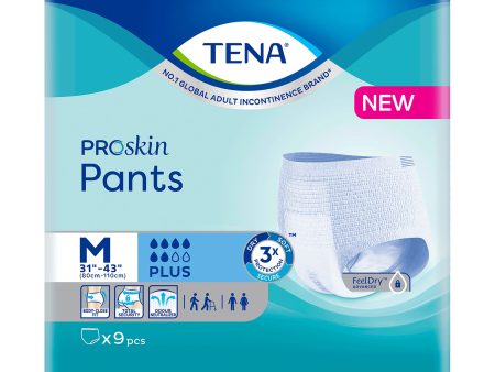 Tena Adult Diaper Pants (Medium) 9pcs pack For Cheap