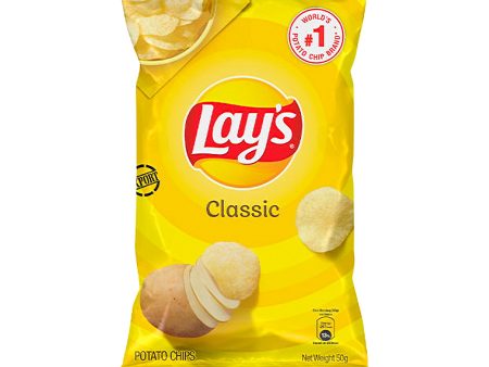 Lays Classic Potato Chips 50g Online Hot Sale