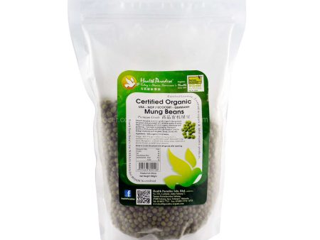 Health Paradise Organic Mung Beans 500g Sale