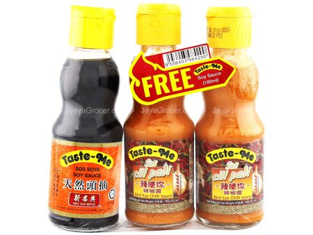 Taste-Me Chilli Padi Sauce (Promo Pack) 180g x 2 Sale