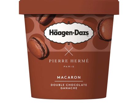 Haagen Dazs Macaron Double Chocolate Ganache Ice Cream 420ml Online Sale