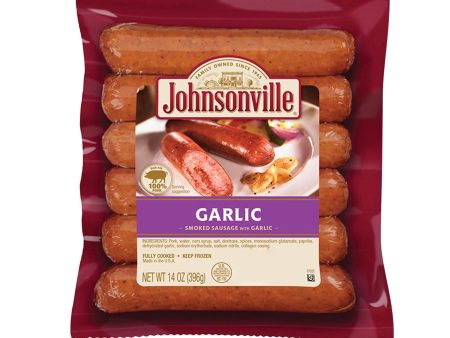 [NON-HALAL] Johnsonville Smoked Sausages with Garlic 397g For Sale