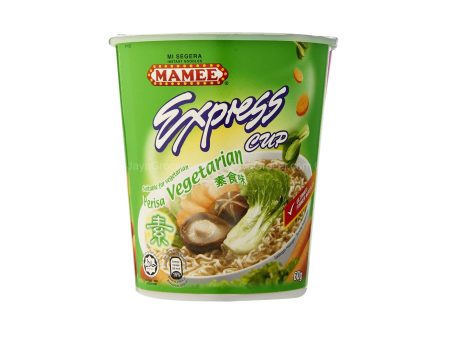 Mamee Express Cup Noodle Vegetarian 60g x 6 Sale