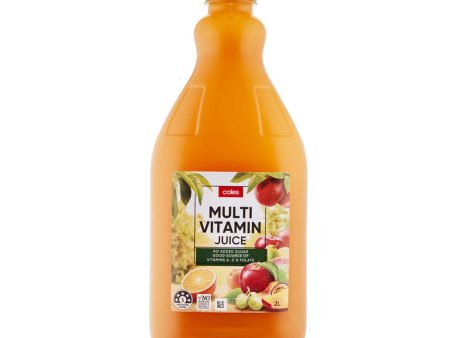 Coles Multi Vitamin Juice 2L Online Hot Sale