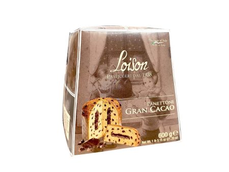 Loison Panettone Gran Cacao, Astucci 600g Online Hot Sale