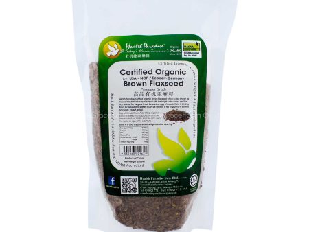 Health Paradise Organic Brown Flaxseed 250g For Discount