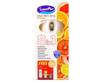 Scent Pur 8-in-1 Instant Matic Spray Set Citrus 1 unit Supply