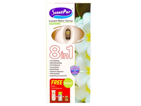 Scent Pur 8-in-1 Instant Matic Spray Set Vanilla 1 unit For Cheap