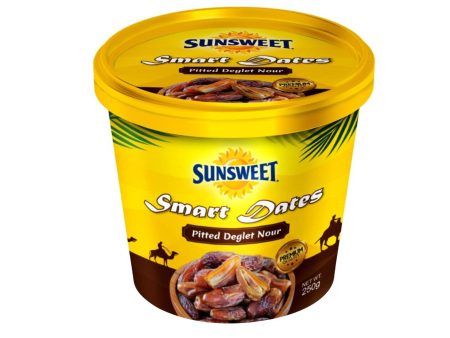 Sunsweet Smart Dates Pitted Canister 250g Online now