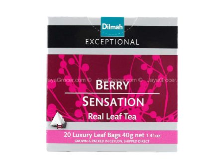 Dilmah Exceptional Berry Sensation Real Leaf Tea 40g Fashion