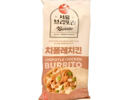 Seoul Milk Chipotle Chicken Burrito 125g Sale