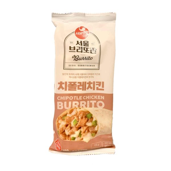 Seoul Milk Chipotle Chicken Burrito 125g Sale