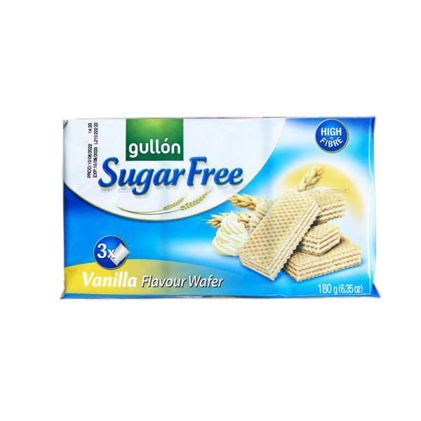 Gullon Sugar Free Vanilla Wafer 210g Online Sale