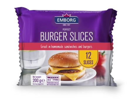 Emborg Perfect Burger Cheese Slices 200g For Discount